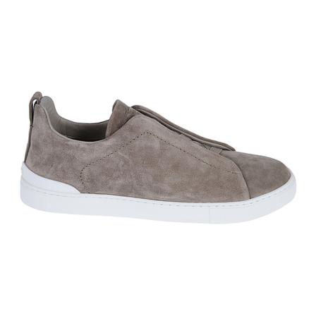 Ermenegildo Zegna, Sneaker Beige, Heren, Maat:45 EU