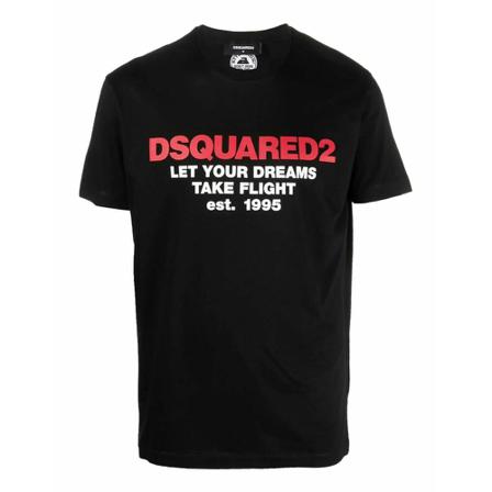 Dsquared2 T-Shirts Sort, Herre