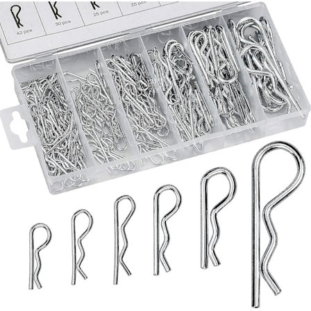 150 stk. Splintpind Retainer Pins, R Clips Retainer Pins Cotter P
