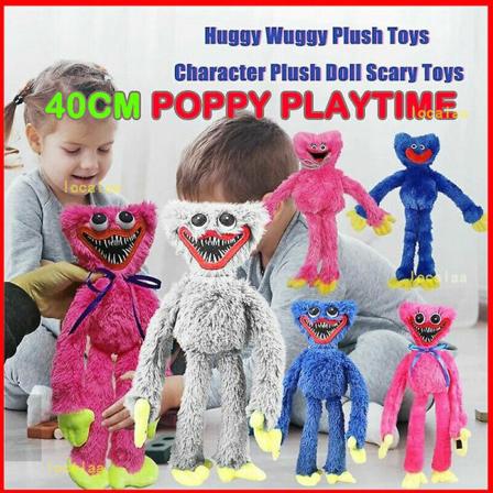 40cm/16" Poppy Playtime Huggy Wuggy Nytt spel Plyschdocka Leksaker Barn Julklappar pink 40cm