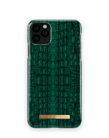 iPhone 11 Pro Max/ XS Max Hoesje, iPhone 11 PRO MAX Emerald Croco, iDeal of Sweden