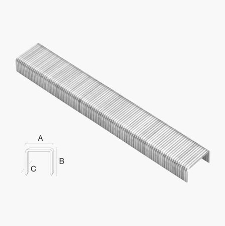 Häftklammer TR 13 8 mm - Biltema