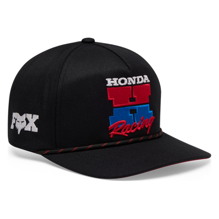 FOX Honda Snapback Cap Black Onesize