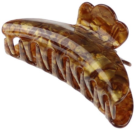 Senze Faldklemme Akryl Mocha, Hår, Hårpynt, Hårklemmer