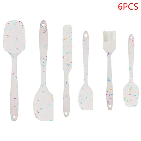 6:a silikon non-stick smör matlagning set 6st