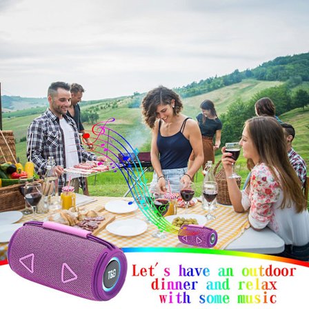 Bluetooth-högtalare utomhus bärbar ridning cylinder färgglatt ljus handhållen subwoofer gåva högtalare utförsäljning