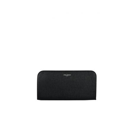 Saint Laurent Pung Sort, Herre Punge og Kortholder, Størrelse: ONE Size