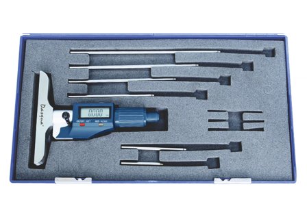 Dasqua 509523 Djupmikrometersats 1-150 mm, Mått & vattenpass
