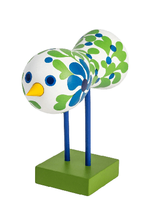 Design House Stockholm Birds 1967 Dekoration Unisex Grön 16x7x16