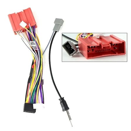 Bilradio-instrumentbräda-ram strömkabel för Mazda 5 Mazda 5 2 CR 2005 - 2010 - WELLNGS