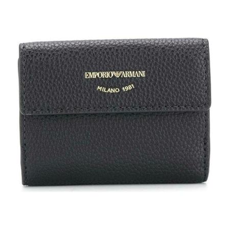 Emporio Armani Wallets & Cardholders Sort, Dame Punge og Kortholder, Størrelse: ONE Size