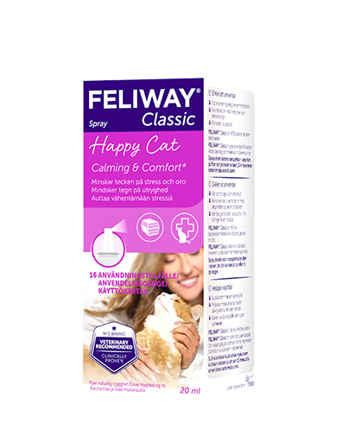 Feliway - Klassisk feromonspray 20 ml - Katt - Kattepleie & kosttilskudd - Feromoner og stress - ZOO.no