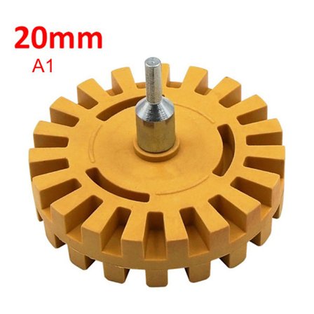 Bil pneumatisk gummisuddargummi Wheel Pad Gummi Disk Dekal Eraser