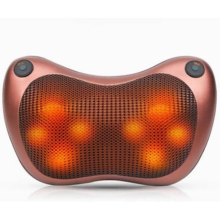 Ryggmassage, nackmassage med värme, cervikal shiatsu massage nackrygg midja kropp elektrisk multifunktionell massagekudde