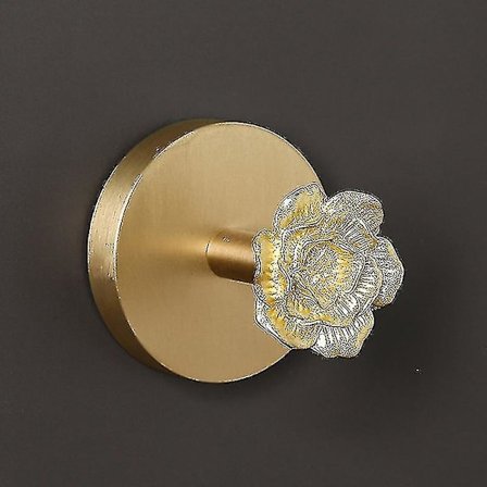 Dørskabshåndtag med vintage form Solid messing tøjhager til hjemmet---dragonfly(niubi)