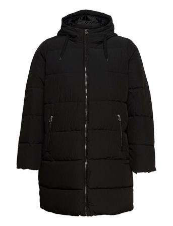 Cardolly Long Puffer Coat Cc Otw Black ONLY Carmakoma