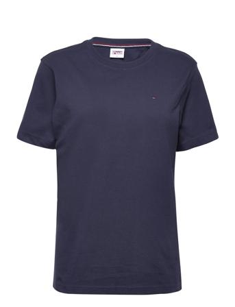 Tjw Basic Cn Knit S/S 25 T-shirt Top Navy Tommy Jeans