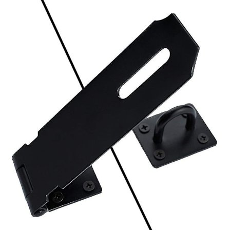 Dörrhasp Lås, 5 Tums Rostfritt Stål Säkerhetsklämma Hasp Lås