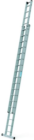 Zarges Everest 2E Utskjutsstege 2-delad 2x18 stegpinnar, längd 9,13 m, Stegar & ställningar