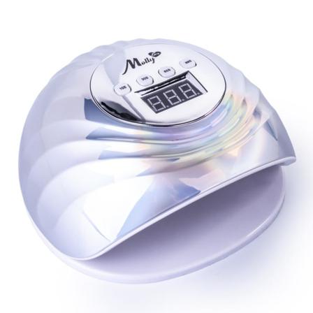 UV/LED 86W - Kynsilamppu - Mollylux Infinity - Holo Silver