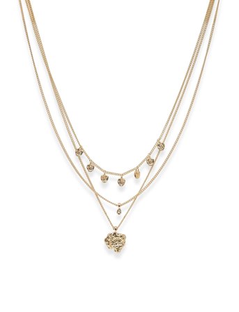 Pilgrim | Tabitha 3-In-1 Necklace Gold-Plated | ONE SIZE
