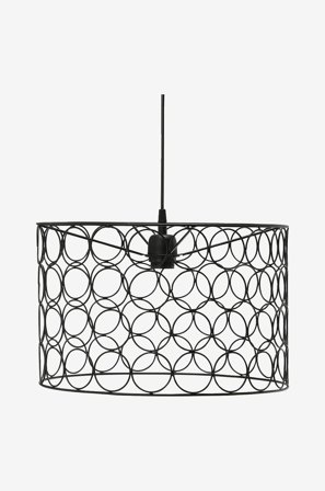PR Home - Ring loftlampe 40 cm - Sort - Loftpendler - Fra Homeroom