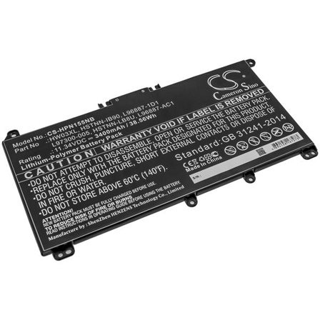 Batteri til bærbar PC for HP Pavilion 15 EG0073CL, Pavilion 15 15-EG0000