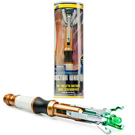 Doctor Who Kaksitoista Tohtorin Sonic Screwdriver - Malli Valo Äänet Leikkikalut Pojille Tytöille 3-6 Vuotta (FMY)