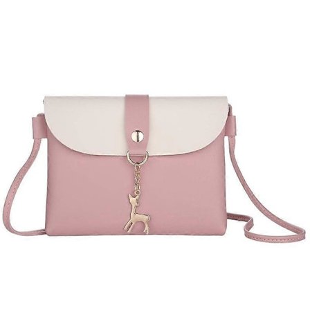 2025 Ny liten crossbody-veske for jenter PU-lær skulderveske crossbody-pung for tenåringsjenter