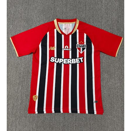 25-26 São Paulo FC Udebanetrøje Fodbold T-shirt S-2XL