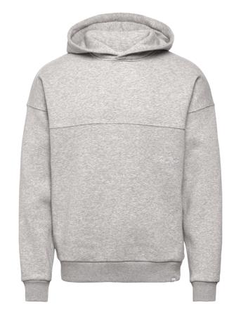 Carter Wool Hoodie Hoodie Grå Les Deux