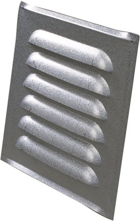 Flexit 02304 Venttiilisäleikkö sileä 225 x 225 mm, Ilmanvaihto