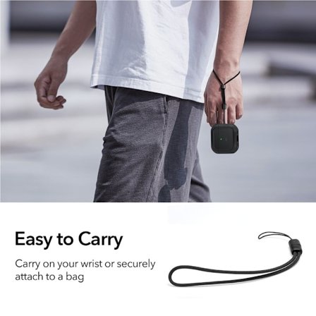 ESR AirPods 4 Skal MagSafe Orbit HaloLock Svart