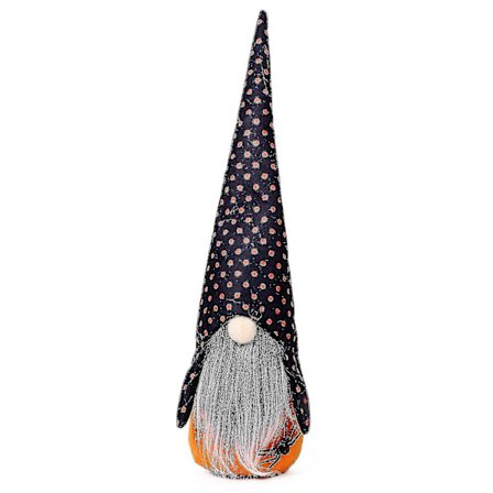 Halloween Ansigtsløs Dukke, Halloween Dekorationer (sort Hat) F