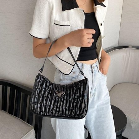 Mini rypytetty crossbody-laukku naisille, crossbody-laukku, käsilaukku