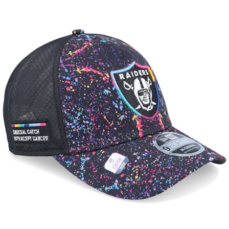 New Era - NFL - Black - trucker - Cap - Las Vegas Raiders NFL Crucial Catch 9FORTY A-Frame Trucker - Hatstore