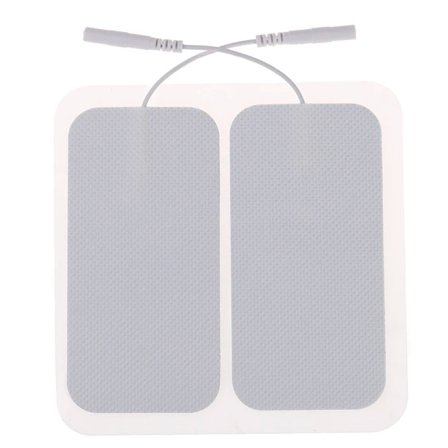 Selvklebende erstatningselektrode pads 10 stk. firkantet 4*4cm Tens ikke-vevd stoff for muskelstimulator Tens maskin pads støtter