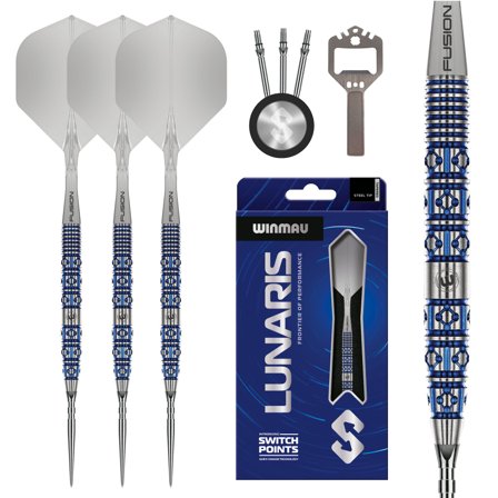 Winmau Frontier Collection Switch Points – Lunaris Tapered 22