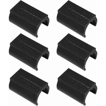 Skyddande stolpfodral för studsmattor, halkfria möbelfotsdynor, ljuddämpande benskydd för bord och stolar, 50-pack_tfrf