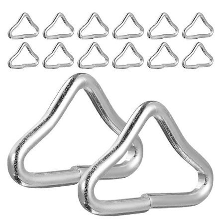 25 stk Trekant Trampolinedeler Bærbare Trekantspenner Profesjonelle Trampoline Ringer