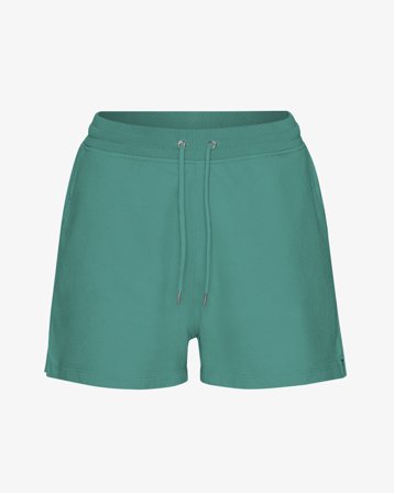 Women Organic Sweatshorts - Pine Green L
