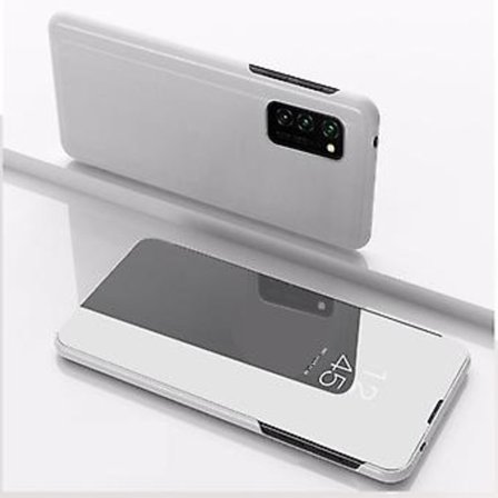 Samsung Galaxy S20 FE 5G:lle suunniteltu hopeinen peilikuori