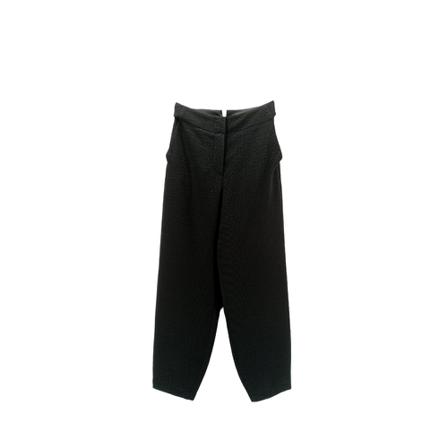 Emporio Armani, Wide Trousers Zwart, Dames, Maat:XS