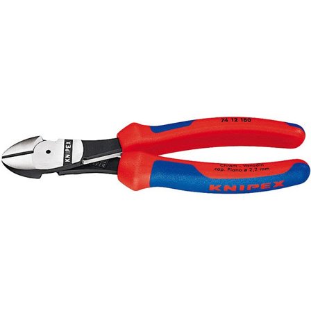 Knipex 7412-series Power side fræsere 7412180 180mm, Håndværktøj