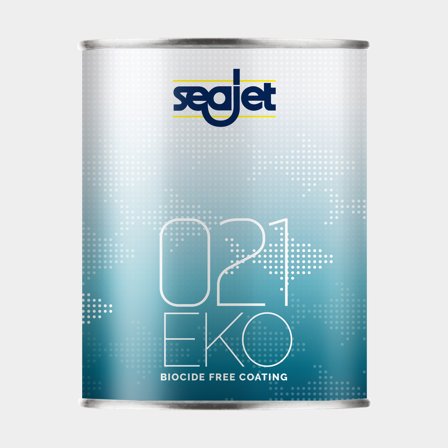 Peinture antifouling autopolissante sans biocide Seajet 021 Eko, 2,5 litres - blanc