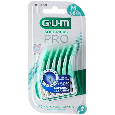 GUM Soft-Picks Mellemrumsbørster Medium 60 stk, Medicin & Pleje, Mund & Tandpleje, Tandstikker