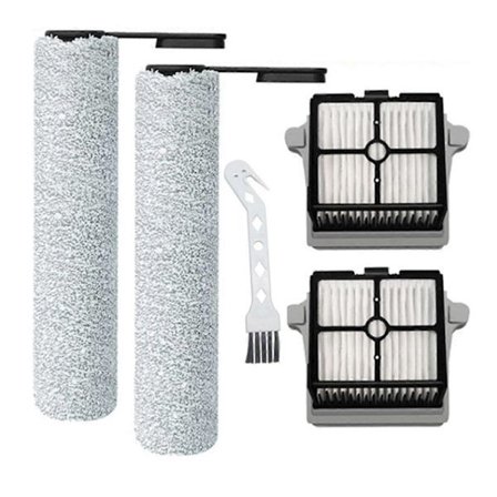 Rullborste HEPA-filter för One Floor S7/S7 PRO Tvättmaskin Dammsugare Ersättningsdelar, 5 st