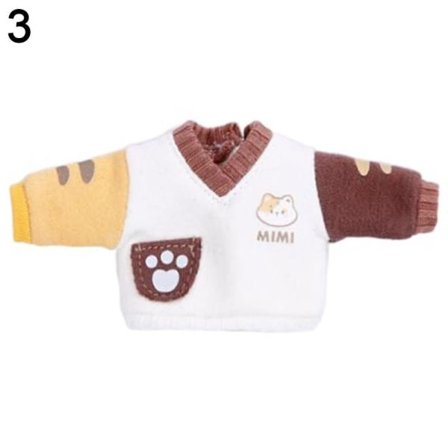 BJD Dockkläder Outfit - Tröja 3 3 3