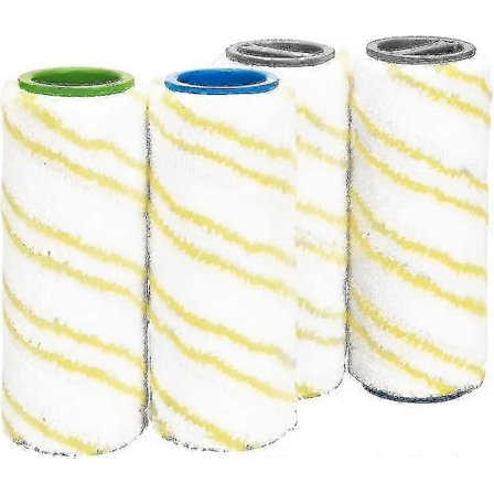 Sæt med 4 udskiftningsruller til Krcher Fc7 Fc5 Fc3 gulvrenser uden Fi tilbehør 2.055-006.0