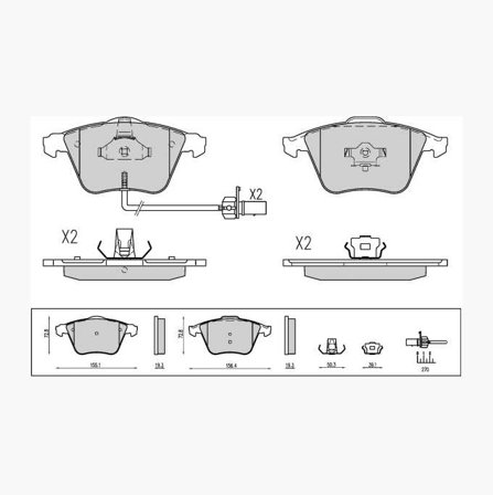 Biltema - Bremseklosser